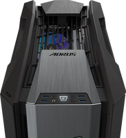 AORUS C601 GLASS Global RGB Mid Tower E-ATX/ATX Gaming PC Case USB + Type-C Ports Steel + Tempered Glass + Aluminum Construction