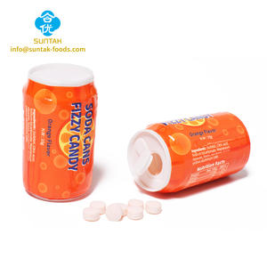 Kustom Label pribadi makanan ringan manis tekan MINI bisa Soda rasa Fizzy keras Soda Tablet permen - Product Image 3