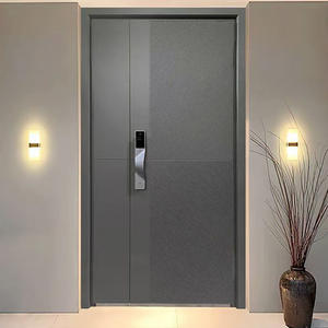 דלת ביטחון מפלדה בעלת חוזק גבוה עם מערכת נעילה מרובת מנעולים לבטיחות ועמידות - Product Image 6