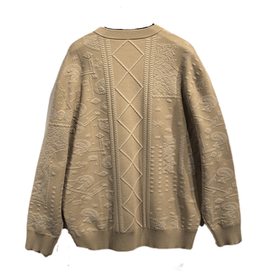 Jersey informal ajustado para hombre, sudadera de <span class=keywords><strong>manga</strong></span> <span class=keywords><strong>larga</strong></span> con cuello simulado para Polo, suéter de punto de algodón 100% para invierno - Product Image 1