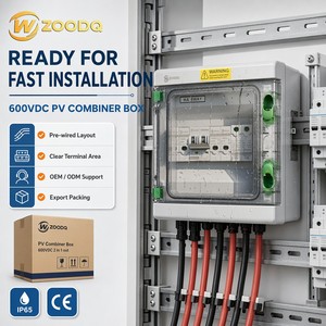 Комбинировочный блок для солнечных панелей 600В <span class=keywords><strong>DC</strong></span>, 2 входа/1 выход, IP65, водонепроницаемый, с защитой от перенапряжения и перегрузки - Product Image 2