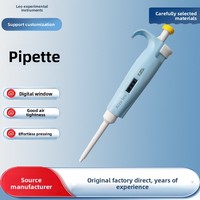 Pipette de laboratoire micro-réglable manuelle, pistolet d'ajout de liquide, monocanal, 8 canaux, SPIP, échantillonneur grande capacité
