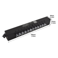 Commande moteur 32W RGBW Twinkle par APP et kit Meteor 6W
