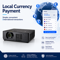 Livraison rapide, projecteur laser 3LCD, 7200 lumens ANSI, Wuxga, HDMI, installation à 360° pour réunions hybrides