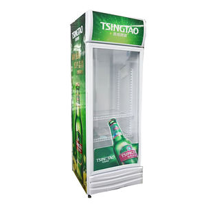 Réfrigérateur commercial d'affichage de boisson de porte en <span class=keywords><strong>verre</strong></span> simple de bonne qualité de refroidissement statique - Product Image 2
