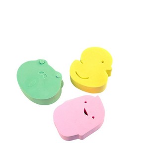 Animal Bath <b>Sponge</b> Pva Foam Little Frog Duck Penguin For Child <b>Bathing</b> - Product Image 1