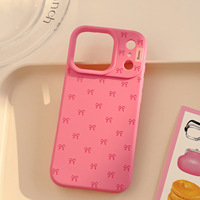 Coque pour iPhone 17 avec nœud mignon pour femme et fille, étui de protection en TPU pour iPhone 17 16 15 14 Pro Max Funda