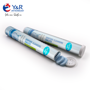 Eco-Friendly <strong>Teeth</strong> Whitening Anti-Solid Dental Cleaning Tablets <strong>Plastic</strong> Tube Pack for Oral Care Denture/<strong>Retainer</strong> Repairing - Product Image 3