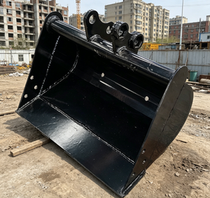 Godet plat de 800 mm de large, 1000 mm, 1200 mm pour mini-pelleuse, excavatrice, vente chaude, 1 tonne, 2 tonnes - Product Image 4