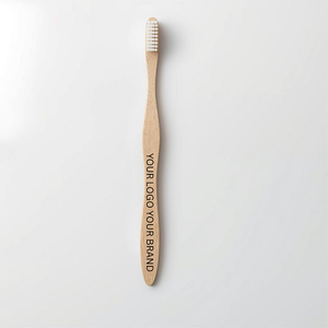 Cepillo de Dientes de Madera Ecológico Natural de Marca Privada con Cerdas Suaves para Cuidado Dental Diario, Suministro para Hoteles, Reventa - Product Image 6