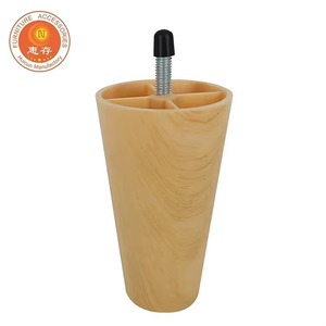 Entrega Rápida: Patas de Sofá de Plástico y Madera de 3.8 Pulgadas, Ajustables, para Muebles de Hotel, Cocina, Comedor, Hospital y Gabinetes - Product Image 1