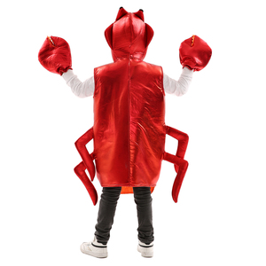 Costume d'Halloween unisexe pour enfants, animaux marins, <span class=keywords><strong>homard</strong></span>, crabe - Product Image 4