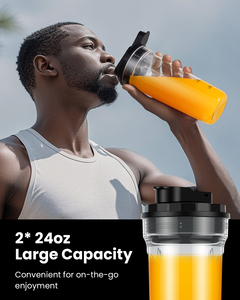 Điện Lắc chai với 2*24oz du lịch chai 900W duy nhất phục vụ máy xay sinh tố cho lắc và smoothies - Product Image 3