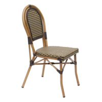 Offre Spéciale empilable en rotin extérieur ensemble de table basse