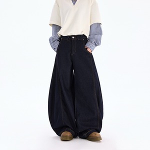 Pantalones Vaqueros Holgados Estilo Coreano Unisex, Cintura Media y Alta, Corte Recto Informal, Jeans de Mezclilla <span class=keywords><strong>para</strong></span> <span class=keywords><strong>Mujer</strong></span> - Product Image 3