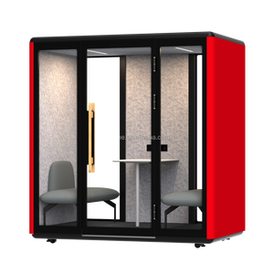 Cabina <span class=keywords><strong>de</strong></span> Oficina Insonorizada Moderna Comine, Espacio <span class=keywords><strong>de</strong></span> Trabajo Acústico Modular y Portátil para <span class=keywords><strong>Coworking</strong></span>, Oficina Corporativa, Hospital, <span class=keywords><strong>Sala</strong></span> <span class=keywords><strong>de</strong></span> Estar - Product Image 3