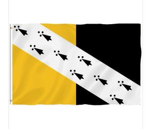 Bandera de <span class=keywords><strong>Merseyside</strong></span> para Exteriores, Bandera Personalizada de 3x5 pies, Impresión a una Cara, Diseño Personalizado, Bandera de Bienvenida para Jardín - Product Image 3
