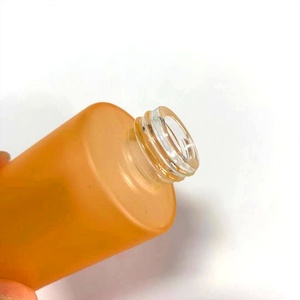 ขวดแก้วหยดสีแฟนซีแบบกำหนดเองได้ เนื้อสีส้มด้าน ขนาด 1 ออนซ์ 30 มล. 20 มล. สำหรับบรรจุเซรั่มบำรุงผิวหน้าและน้ำมันหอมระเหย - Product Image 3