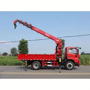 Camión grúa Dongfeng D7 4x2 equipado con grúa de brazo recto de 5 secciones Changxing de 7 toneladas, ideal para el transporte de mercancías voluminosas. - Product Image 5