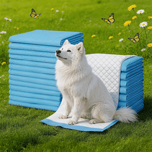 Vente en gros directe usine BENJIE Couches jetables pour animaux de compagnie / Coussinets d'apprentissage à haute absorption Global Pet Supplies en vrac - Product Image 1
