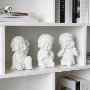 手作りエコフレンドリー樹脂仏像工芸品 東南アジア仏教 ホームテーブルトップデコレーション カスタム小型置物コレクタブル - Product Image 6