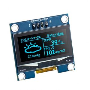 MLK 1.3 inch màu Xanh <span class=keywords><strong>OLED</strong></span> hiển thị mô-đun giao diện I2C Độ phân giải 128x64 - Product Image 1