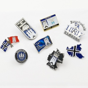 Pin de solapa de esmalte de aleación de zinc, con diseño de fichas Pogo 'Hungry Free', chapado en níquel, con pin de seguridad, personalizado, de la serie completa, tipo souvenir - Product Image 5