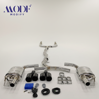 Système d'échappement Catback Valvetronic en acier inoxydable de haute qualité pour Mercedes Benz C43 AMG W205, contrôle électronique des soupapes, garantie 1 an