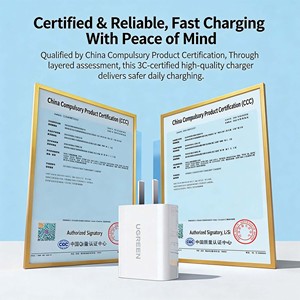 UGREEN CD137 20W PD Type <b>C</b> Wall Charger GaN Fast Charging <b>Adapter</b> Portable <b>USB</b>-<b>C</b> Power Charger for Cell Phone Tablet - Product Image 3