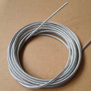 Yüksek Mukavemetli Galvanizli Alaşımlı Çelik Halat 6X7+FC 6X19 Örgülü Kablo Serbest Kesim Kaynak Bükme ve Kesim Hizmetleri - Product Image 2