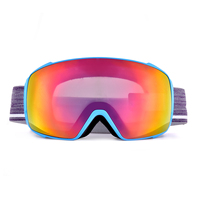 HUBO 10B Lunettes de ski unisexes Cadre en TPU Lentille de remplacement polarisée Double protection anti-buée UV400 Lunettes de snowboard personnalisées