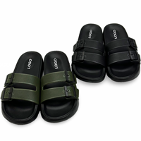 Sabots Bosirui, sandales d'extérieur, pantoufles coussinées, confort en EVA, légères, antidérapantes, design populaire et tendance, tongs d'été en PVC