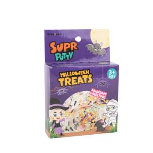 Juguete <span class=keywords><strong>de</strong></span> golosinas <span class=keywords><strong>de</strong></span> Halloween, arcilla polimérica <span class=keywords><strong>de</strong></span> cuatro colores para aliviar el estrés, pensamiento educativo para - Product Image 1