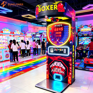 เครื่องทดสอบแรงต่อยมวยเชิงพาณิชย์ เครื่องเกมชกมวย บ็อกเซอร์ ทดสอบแรงต่อย เครื่องอาร์เคดสำหรับฝึกต่อสู้ เหมาะสำหรับงานรื่นเริง - Product Image 6