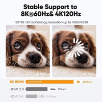 Nouveaux produits Câble HDMI 4K 8K 1M 1.5M 2M 3M 5M 10M 15M 20M 30M Câble HDMI 2.1 8K 60Hz-4K 120Hz