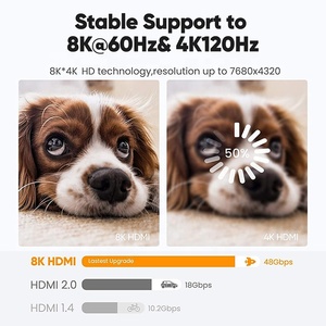 Sản phẩm mới cáp HDMI 4K 8k 1m 1.5m 2m 3M 5M 10m 15m 20M 30M 8K HDMI 2.1 cáp 8K 60Hz-4K 120Hz - Product Image 2