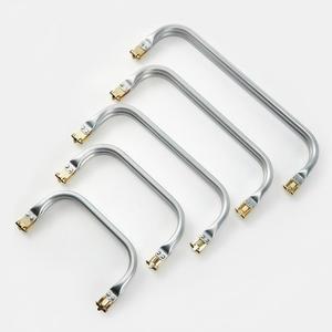 Fermoir de sac en alliage d'aluminium OEM - Clip de tube métallique réglable, boucle de quincaillerie pour la fabrication de sacs DIY - Product Image 1