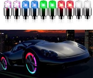 Ampoule de valve à gaz de jante de pneu vert rouge bleu RVB avec atmosphère décorative de roue de pneu lumière LED pour voiture moto vélo - Product Image 6