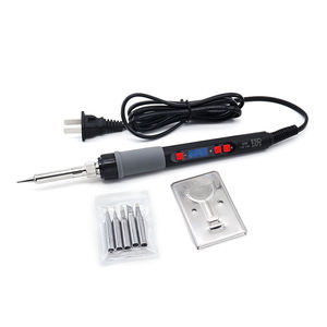 <span class=keywords><strong>Fer</strong></span> à <span class=keywords><strong>souder</strong></span> numérique avec écran LCD 60W Température réglable pour la réparation électronique et les travaux sur les circuits imprimés - Product Image 2