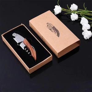 <span class=keywords><strong>Tire</strong></span>-<span class=keywords><strong>Bouchon</strong></span> Sinowin en Palissandre Rouge, Ouvre-Bouteille à Vin avec Coffret Cadeau Noir et <span class=keywords><strong>Tire</strong></span>-<span class=keywords><strong>Bouchon</strong></span> Serveurs de Bouteille en Bois en Acier Inoxydable - Product Image 1