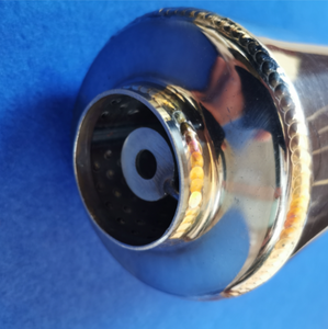 Silencieux de course de style automobile en acier inoxydable de 2 pouces, nouveau, vibrateur sonore, résonateur Tornado - Product Image 5