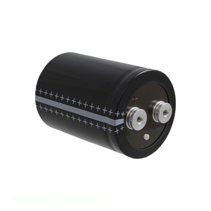 Condensateur canal fabricant CAP ALUM 2700UF 20% 500V à visser 2700 uF pour montage sur châssis B43584A6278M003 - Product Image 1