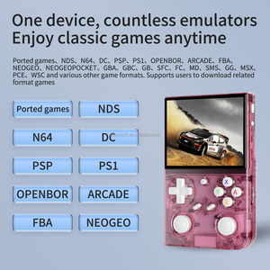 Consola de juegos portátil G350 rosa/gris/Negro 64GB Pantalla de 3,5 pulgadas consola de videojuegos <span class=keywords><strong>Retro</strong></span> Linux para PSP - Product Image 4