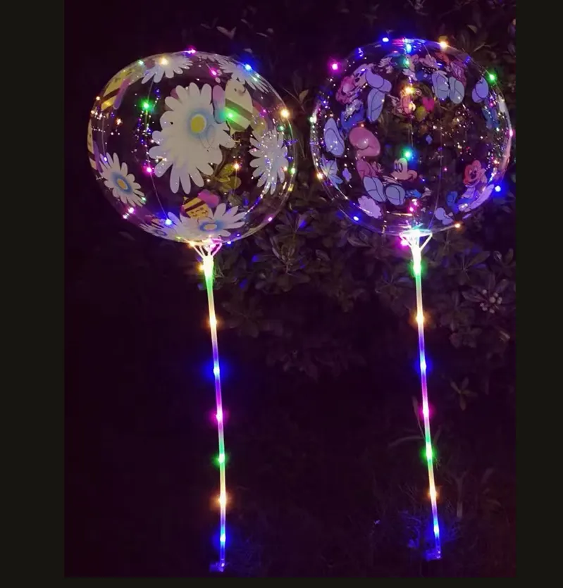 Voorgerekte Bobo Ballonnen 36 Inch Kleurrijke Bubble Ballon Verjaardagsfeest Bruiloft Decoratie Jubileum