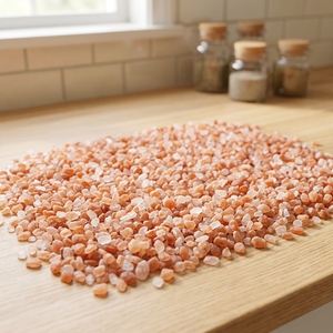 Sel de roche naturel rose clair de l'Himalaya, grains raffinés, idéal pour la cuisine et la table, sel rose foncé fin de l'Himalaya - Product Image 1