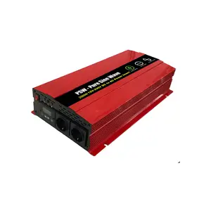 Auto Parts Taiwan 2500W LCD Smart Pure Sine Wave Inverter with APP and Dongle 12VDC-220VAC