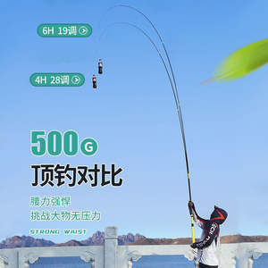 Canne à pêche Daiwa Chimaq en carbone 5m 6H version légère et rigide pour la pêche au carpe crucian en Taïwan, design haute sensibilité - Product Image 2