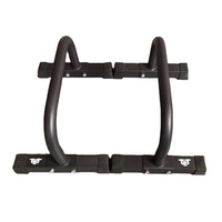 Barre parallèle en métal pour le fitness à domicile avec logo personnalisé, support push-up, barre parallèle pour le fitness, matériau en acier durable