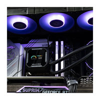 Valkyre B360 RGB Radiateur 360 mm Refroidissement par eau du processeur Dissipateur thermique Roulement à fluide Haute qualité 1200/1700/AM5 Processeurs Ordinateur