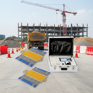 10-200 टी वायरलेस डिजिटल एलसीडी डिस्प्ले पोर्टेबल एक्सल लोड स्केल सभी प्रकार के वाहनों के लिए ओएम/ओडम/ओडम - Product Image 1